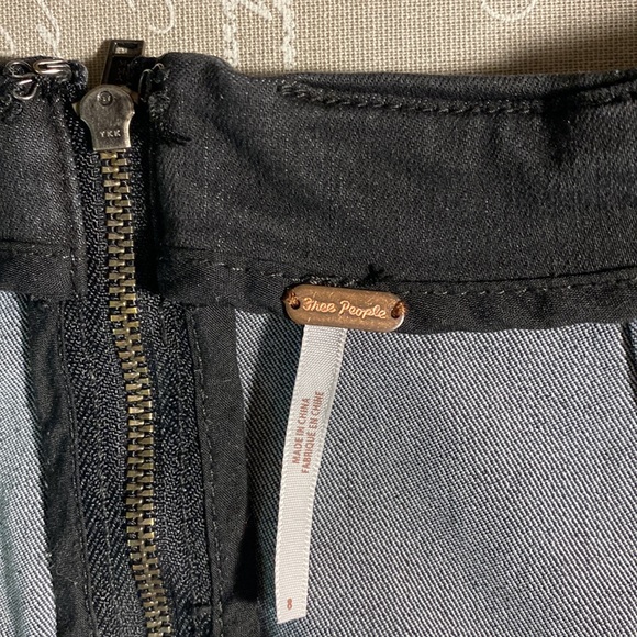 Black Denim pencil skirt - Picture 5 of 6